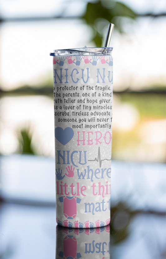 NICU NURSE TUMBLER