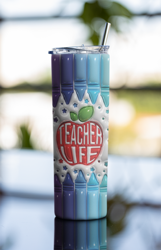 TEACHER LIFE TUMBLER